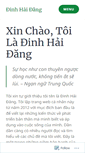 Mobile Screenshot of dinhhaidang.com